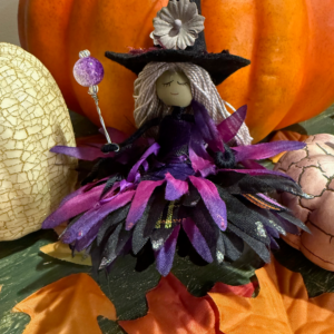 Halloween Flower Witch